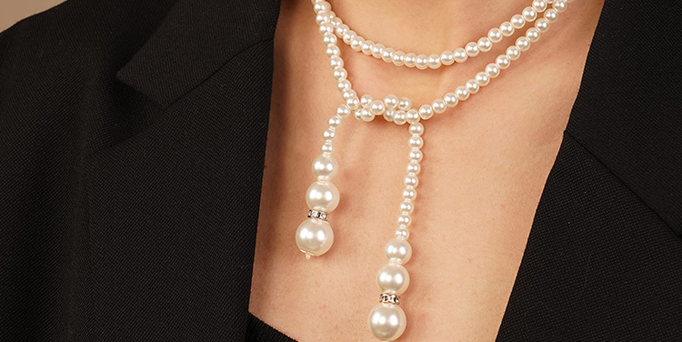 Style Pearl Rope Necklace